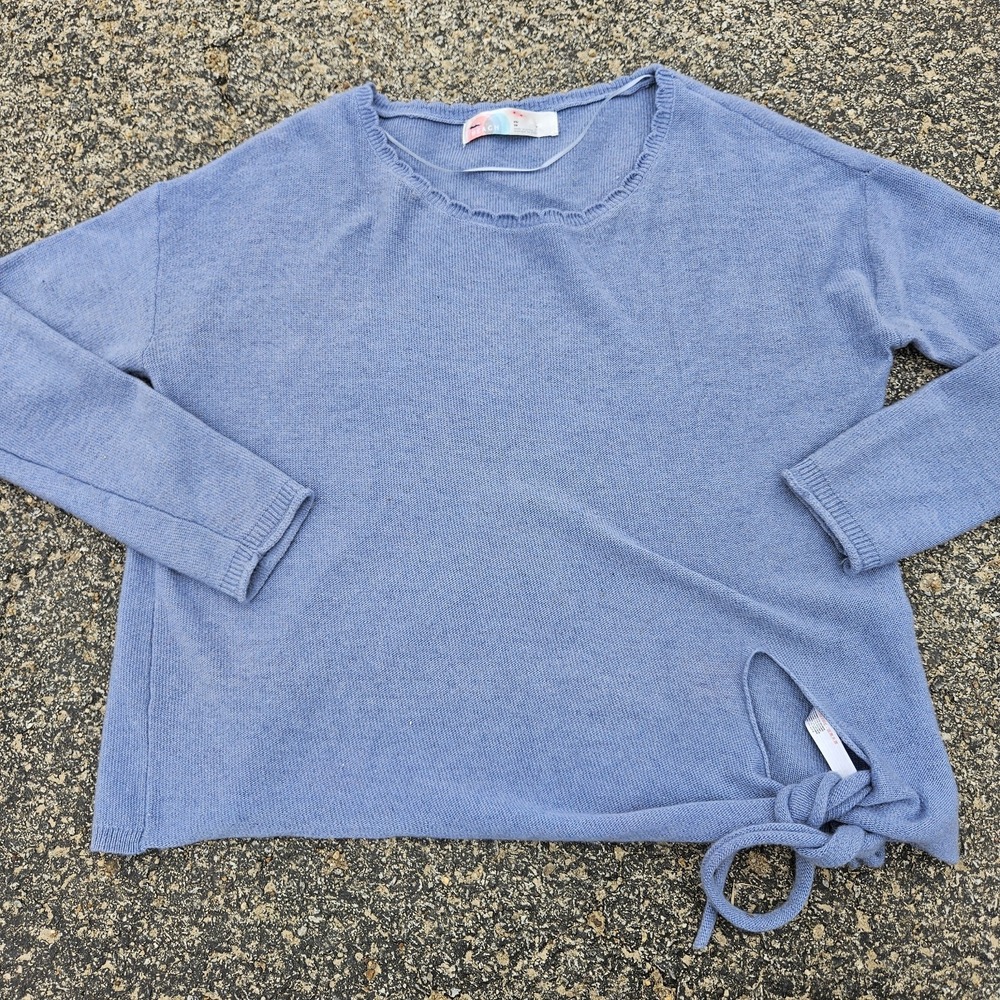 Free People Beach Knit Long‎ Sleeve Top Relaxed Fit Round XS Oversized Cashmere